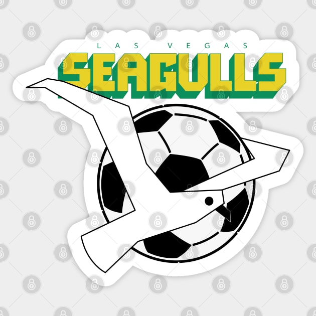 Defunct Las Vegas Seagulls Soccer ASL 1979 Sticker by LocalZonly